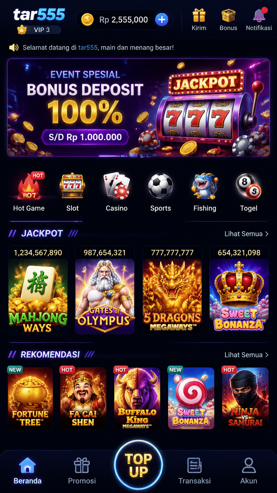Screenshot 1 tar555