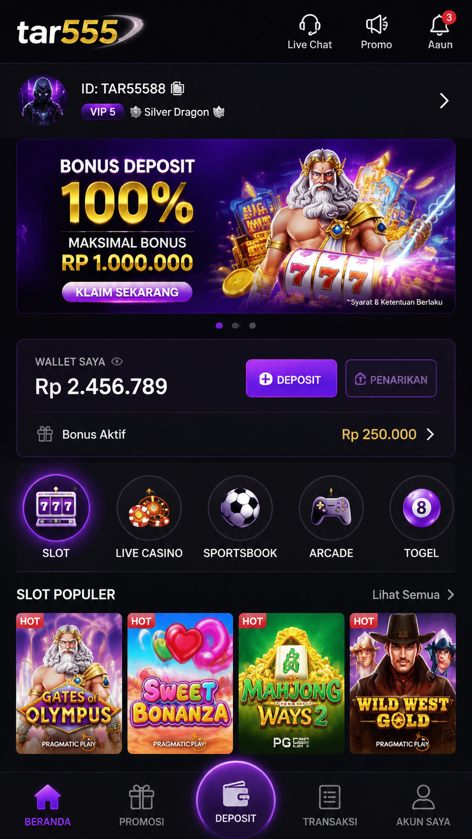 Screenshot 3 tar555